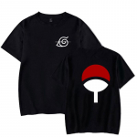 Anime T-s&auml;rk Meeste Naiste Manga Graafiline Uchiha Print Unisex L&uuml;hikeste Varrukatega Topid Teesid Vabaaja T-s&auml;rk T&auml;navar&otilde;ivad Spordir&otilde;ivad T-s&auml;rk M