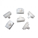 BCF5016 10-osaline vormimisklamber Renault Kangoo Clio jaoks 7703067448 Pea suurus 22mm X 16mm Sobib 8mm avaga