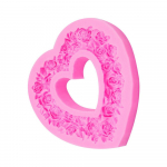 Love Rose Garland modelleeriv silikoonvorm K&auml;sitsi valmistatud Fondant Cake Vorm Fondant Drops Liim roosa