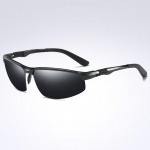 AORON Fashion Meeste polariseeritud p&auml;ikeseprillid Br&auml;ndi Vintage Alloy p&auml;ikeseprillid Luksuslikud meeste prillid Prillid