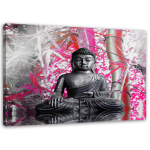 L&otilde;uendiprint Buddha Bamboo Pink 60x40 roosa