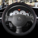 Citroen Berlingo e-Berlingo Berlingo XL jaoks 9 v&auml;rvi Auto roolikate PU-nahast libisemiskindel Auto O shape Black gray