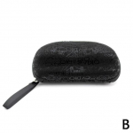 Moodne maap&auml;hklikirjaga tr&uuml;kitud k&otilde;va &uuml;mbris p&auml;ikeseprillide &uuml;mbris meeste naiste kaasaskantav stressikindel - t&otilde;mblukuga prillidega p&auml;ikeseprillid