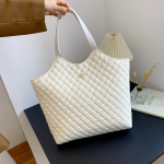 Fashion Trend Suure mahutavusega naiste kott S&uuml;gis-/talvine &otilde;lakott Oxford Bling Commuter kandekott one size elevandiluuvalge