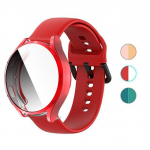 Rihm + &uuml;mbris Samsung Galaxy Watch 5 Pro 4 44 mm 40 mm 45 mm aktiivsele 2 kaitsekattega silikoonist nutikas kellarihma k&auml;ev&otilde;ru TPUBumper For watch5 40mm