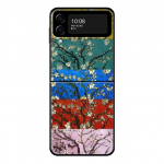 Van Gogh Art Retro Plum Blossom &uuml;mbris Samsung Galaxy Z Flip 4 Z Flip3 5g &uuml;mbris Galaxy Z Flip PC k&otilde;va telefoni korpuse jaoks Samsung Z Flip4