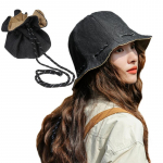 Pingutusn&ouml;&ouml;riga reguleeritav teksariidest &auml;mbrim&uuml;ts, 3-&uuml;hes hoiukott &uuml;mberp&ouml;&ouml;ratav kokkupandav kaasaskantav laia &auml;&auml;rega p&auml;ikesekalamehe rannam&uuml;ts One Size must