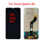 LCD-ekraan Tecno Spark 6 Air KE6 KE6j KF6 jaoks LCD-ekraan Puuteekraan Digitiseerija T&auml;iskomplekti Asendus must