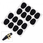 16 tk/komplekt Standardsed 0,5 mm silikoonsaksofoni huulikupadjad alttenorsaksofonile/klarnetile, saksofoni huuliku plaastrid
