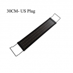 Veekindlad LED-akvaariumi tuled Akvaariumi valgusriba Sinine sukeldatav veealune klambrilamp veekaunistused 30/40/60 cm 30CM