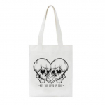 Gooti deemoni mustriga naiste &otilde;lakott High Street pealuu l&otilde;uendist kott y2k Vintage Tote suure mahutavusega tume hip hopi ostukott 24*26cm