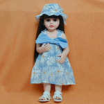 55 CM Reborn Baby elutruu statiivi t&uuml;druku nukk Reborn Baby Silikoonist realistlik kogu kehaga printsess v&auml;ikelapse Bebe s&uuml;nnip&auml;evakingitus