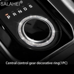 Autokristallkividest sisekleebised rooliratta multimeedia nupud Land Rover Range Rover Evoque 2014-2018 jaoks 2