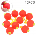 10 tk EVA vaht punane Snap on Floats Round Fishing Bobber