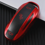 TPU Smart Car v&otilde;tmekaane &uuml;mbrise pult Tesla Model S mudeli 3 mudeli Y jaoks v&otilde;tmekesta kotihoidja tarvikute kaitsja Model X punane