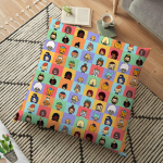Toca Life World padjap&uuml;&uuml;r Toca Boca padjap&uuml;&uuml;r kodutoolile Lastetoa pehme dekoratiivne padjap&uuml;&uuml;r 45*45cm 7
