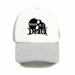 The Black Death suvem&uuml;ts Keskaegne elu elluj&auml;&auml;mism&auml;ng M&uuml;tsid Unisex Fallen Skull Trucker Cap Cruel Disease Baseball Cap YY462 56-60cm