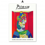 Abstraktne Picasso Matisse Van Gogh Jaapani seinakunstiprindid L&otilde;uendimaal Eklektiline P&otilde;hjala plakat Seinapildid Elutoa sisustus A4 21X30cm No Framed