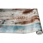 0,45*6m/rull Vintage Wood 3D isekleepuv seinatapeet Rullid Seinamaal Kontaktpaber Kodukaunistus 1PC