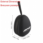 Kaasaskantav EVA kalap&uuml;&uuml;girulli koti kaitse&uuml;mbrise kate trumli/ketruse/parverulli kalastuskoti jaoks Kalastustarvikud PJ74 YSL 13.5*11.5*7.5cm must