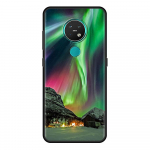 Northern Lights Sky mobiiltelefoni &uuml;mbris Nokia 5,4 7,2 3,4 5,3 2,3 3,2 8,3 5G 2,4 2,2 4,2 1,3 1,4 C20 G20 X20 Coque jaoks Nokia X10