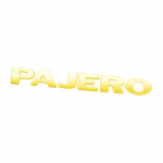 Auto metallist PAJERO Embleemi jaoks Auto Stiil 3D M&auml;rgi Kirjad Kleebised Pagasiruumi kleebised Tarvikud L&auml;ikiv must