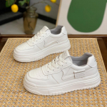 Ehtsast nahast paksu tallaga naiste kevadised vabaajaspordijalatsid 35 beež