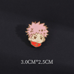 Anime armas k&otilde;va emailn&otilde;el DIY krae rev&auml;&auml;rin&otilde;el Kingitus Ehted Pross Aksessuaarid N&otilde;el Pross Figuuri metallist M&auml;rgi N&ouml;&ouml;p Kollektsioon Suveniiri Cosplay Kingitus