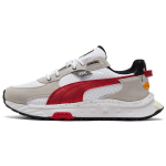 Scuderia Ferrari x Puma Wild Rider Valge Rosso Corsa Unisex Tossud Hall-Lilla 306937-02 35.5