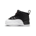 Air Jordan 12 Retro TD Playoff 2022 Beebi tossud Must Varisty-punane Valge 850000-006 21 black