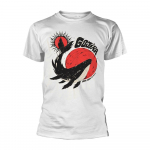 Gojira Whale Sun Moon White Unisex T-s&auml;rk S