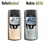Renoveeritud Nokia Originaal Nokia 8850 GSM 900 / 1800 Liugur Mobiiltelefon 1 SIM-kaardiga No charger kuld