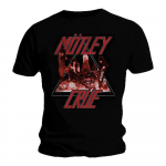 Motley Crue Too Fast Cycle Black Classic Rock Metal Band Unisex T-s&auml;rk S