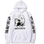 Gojo Satoru tr&uuml;kitud top Jujutsu Kaisen anime unisex hip-hop top vabaaja kapuuts L