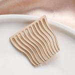 Juukseaksessuaarid Minimalistlik siset&uuml;kk kamm kummiv&auml;rv &uuml;herealine kamm koolit&uuml;druku v&auml;rvilise soenguga Hairpin Twist peakate