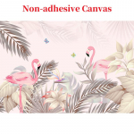 Fototapeet Euroopa troopiline taim Roosad flamingod 3D-tapeet seintele Elutuba Magamistoa Teler Kodukaunistuse seinakleebis 300cm (W) x 200cm (H)