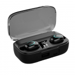 Mobiilne toitenupp Bluetooth-peakomplekt TWS spordik&otilde;rvaklapid Mini juhtmevaba Bluetooth-peakomplekt must