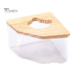 Hamstri vannitoa l&auml;bipaistev hamstri liivakast, eemaldatav v&auml;ikeloomade liivavannikonteiner v&auml;ike lemmikloom hall