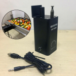 BBQ mootor 8 RPM 3W Rotisserie r&ouml;stimist&ouml;&ouml;riist koos USB-kaabli grillitarvikutega