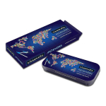 Klassivend Archimedese geomeetriakast | Survevalatud kompass | Mehaaniline pliiats - 1 tk