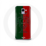 Samsung Galaxy J6 2018 &uuml;mbris portugal logo roheline ja punane