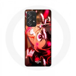 Coque pour Samsung Galaxy A52 Tanjiro Demon Slayer Kimetsu no Yaiba en col&egrave;re