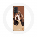 &Uuml;mbris Samsung Galaxy A32 5G Basset Hound koera n&auml;o jaoks