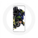 Valge taustaga &uuml;mbris Xiaomi Redmi Note 11s 5G Valentino Rossi Speed ​​​​driveri jaoks