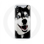 &Uuml;mbris Huawei P20 Lite Siberian Husky Blue Eyes jaoks