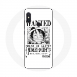 Valge &uuml;mbris Xiaomi Redmi Note 5 Pro One Piece Manga uurimisplakatile