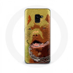 &Uuml;mbris Samsung Galaxy A8 Plus Ameerika pitbullterjerile