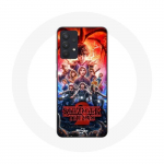 Coque pour Samsung Galaxy A13 5G Stranger Things Affiche Saison 2