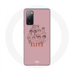 &Uuml;mbris Samsung Galaxy S20 FE Elite 5. hooaja plakatitegelaste Fanart logo jaoks