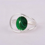 Malahhiidi v&auml;&auml;riskiviga k&auml;sit&ouml;&ouml; disainers&otilde;rmus, s&uuml;nnip&auml;evakingitus, boheemlaslik ehe, 925 h&otilde;be, unisex kingitus 6